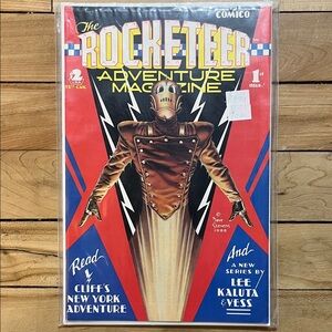 Vintage The Rocketeer Adventure Magazine Comic Book (1st in Series Issue)
